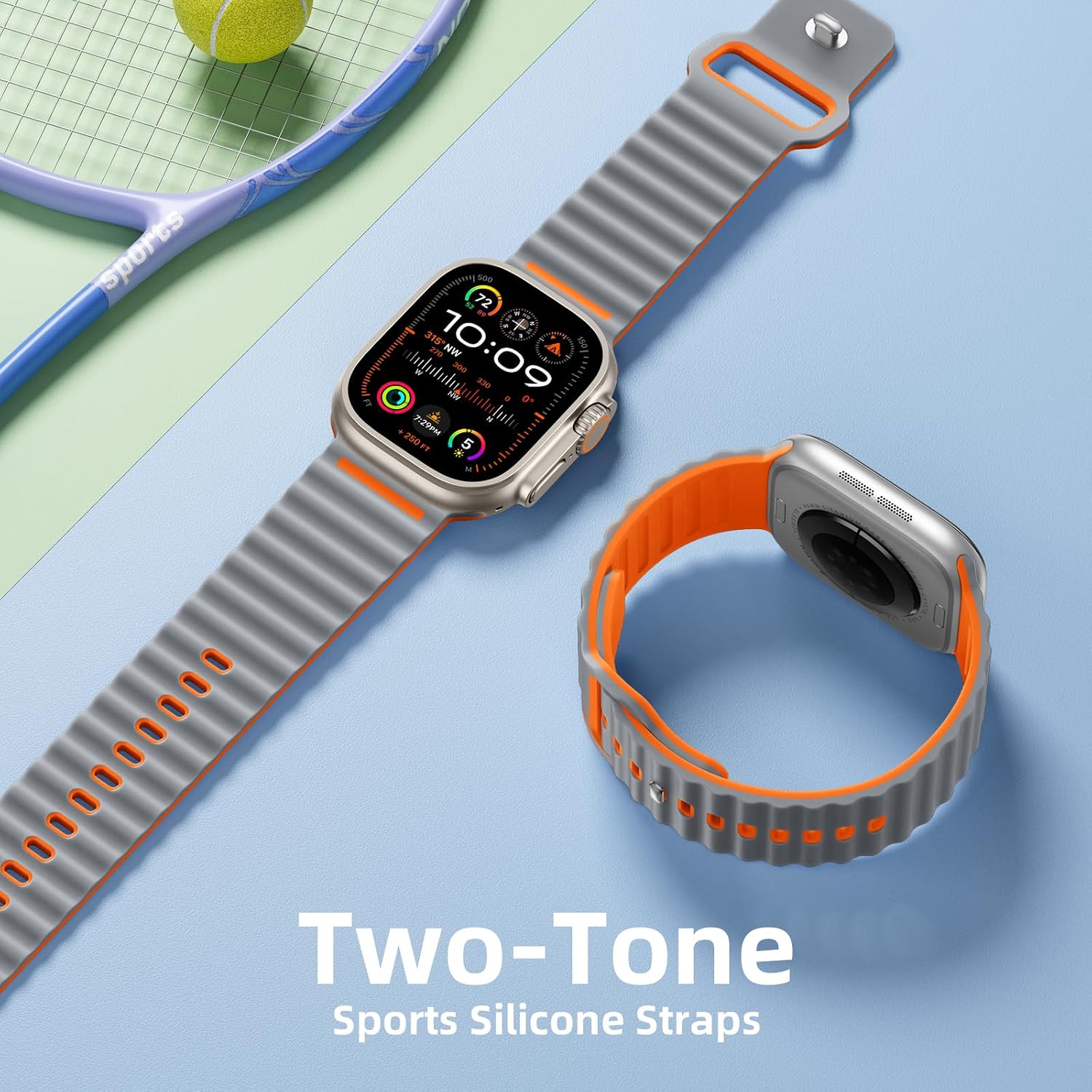 Detalle 2 de Mastten Sports Strap for Apple Watch Ultra 49mm