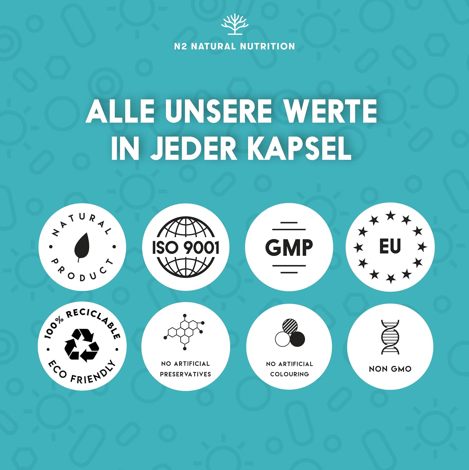 Thumbnail 4 de N2 Natural Nutrition Kulturen Komplex 400 Mrd KBE 90 Kapseln