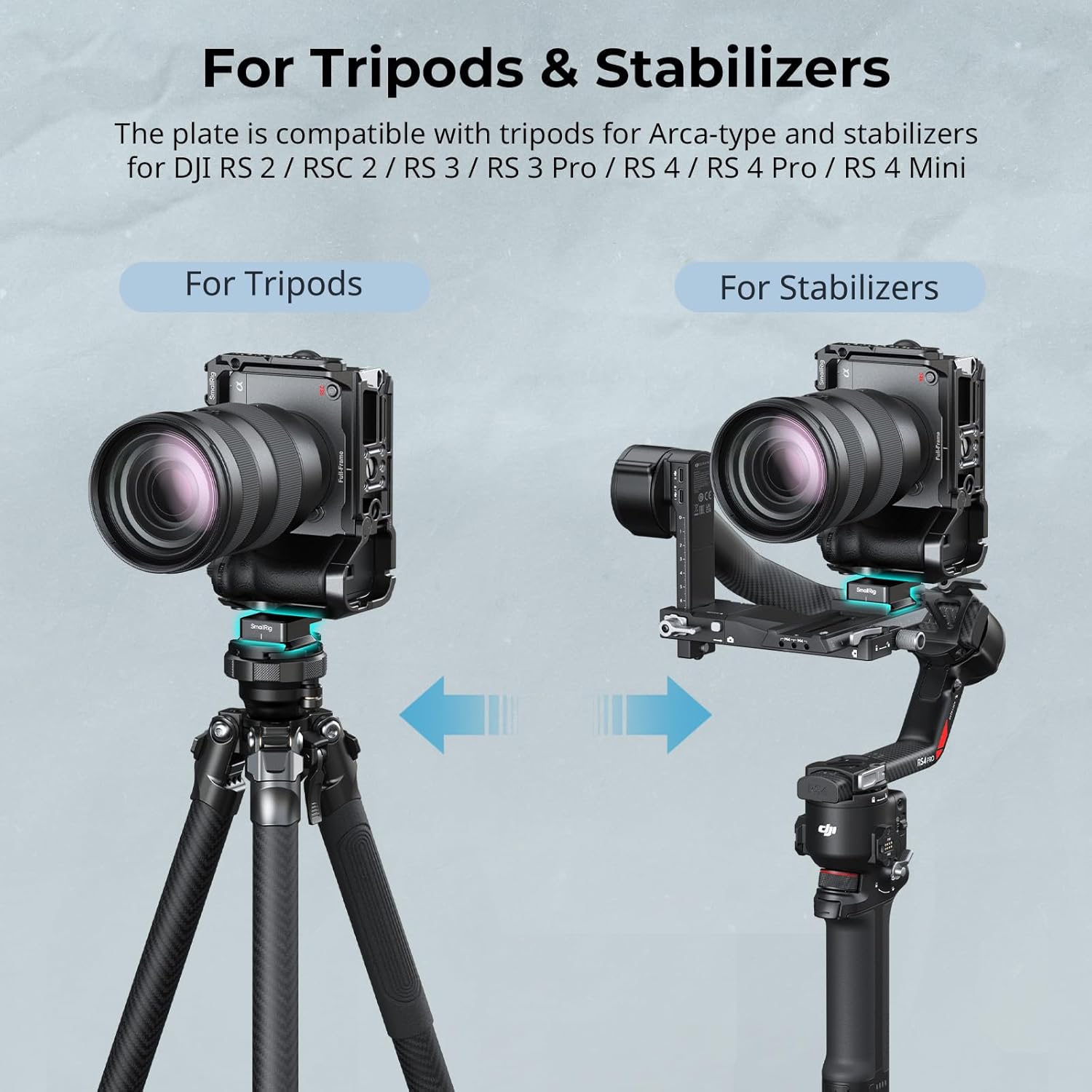 Thumbnail 4 de SmallRig Schnellwechselplatte Arca-Swiss 5802