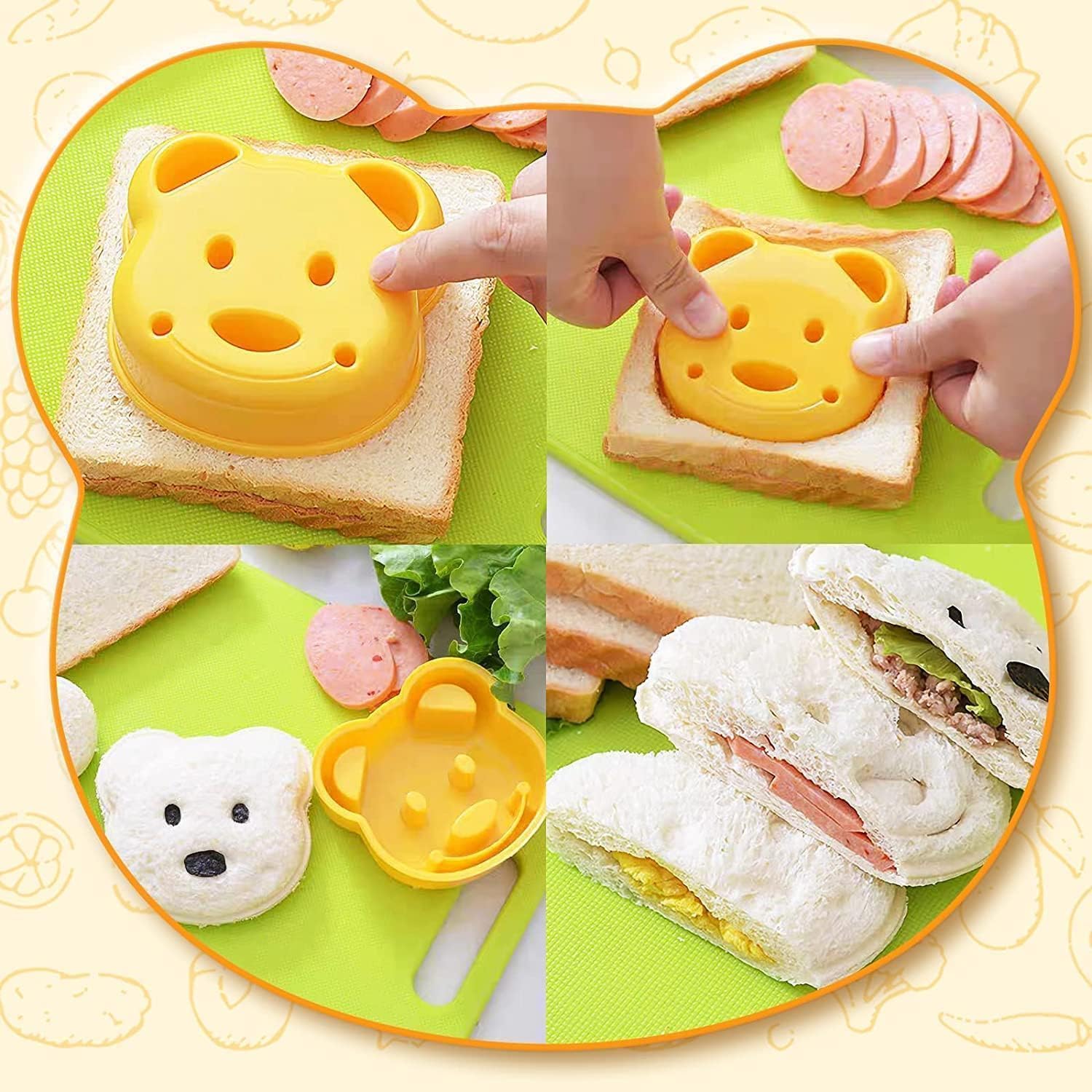 Thumbnail 6 de Kindermesser 17‑teiliges kindersicheres Kochset 🍴