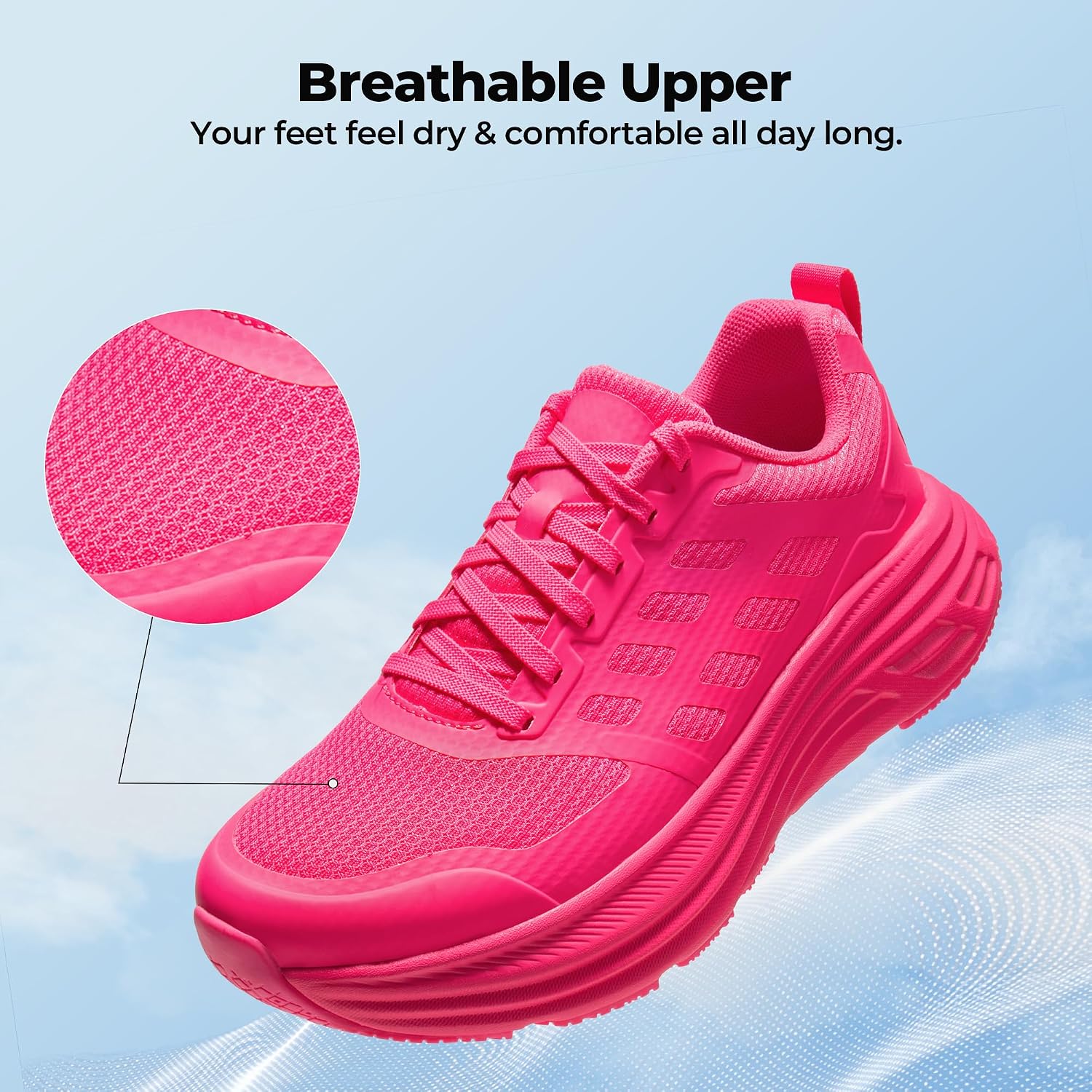 Detalle 1 de NORTIV 8 Women's Walking Shoes ActiveFloat