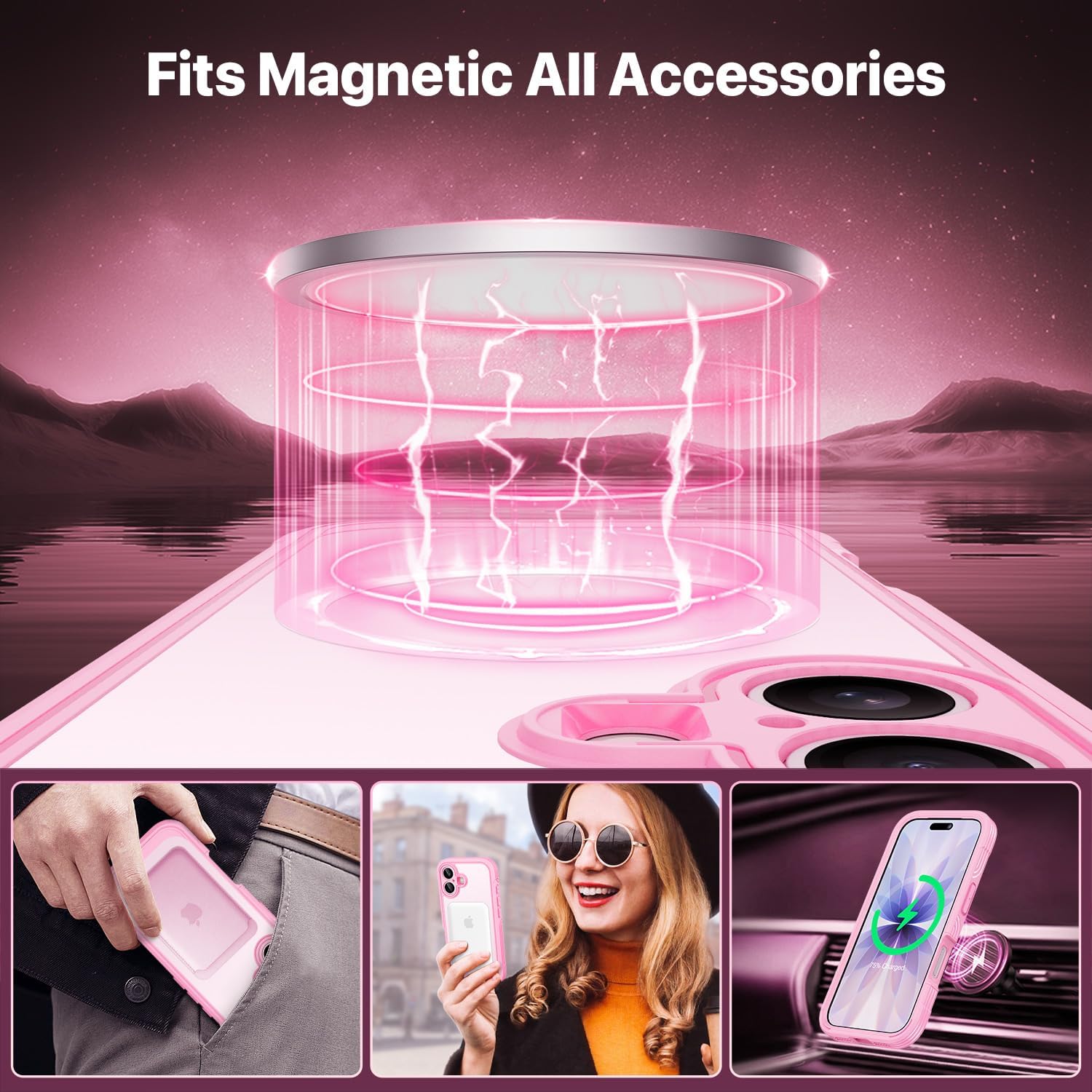 Thumbnail 4 de CENHUFO iPhone 17 case with 9H glass
