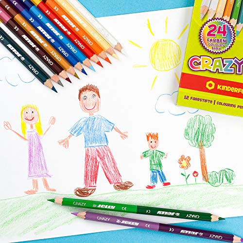 Thumbnail 7 de JOLLY Superstick Crazy Crayons, 24 couleurs 📷