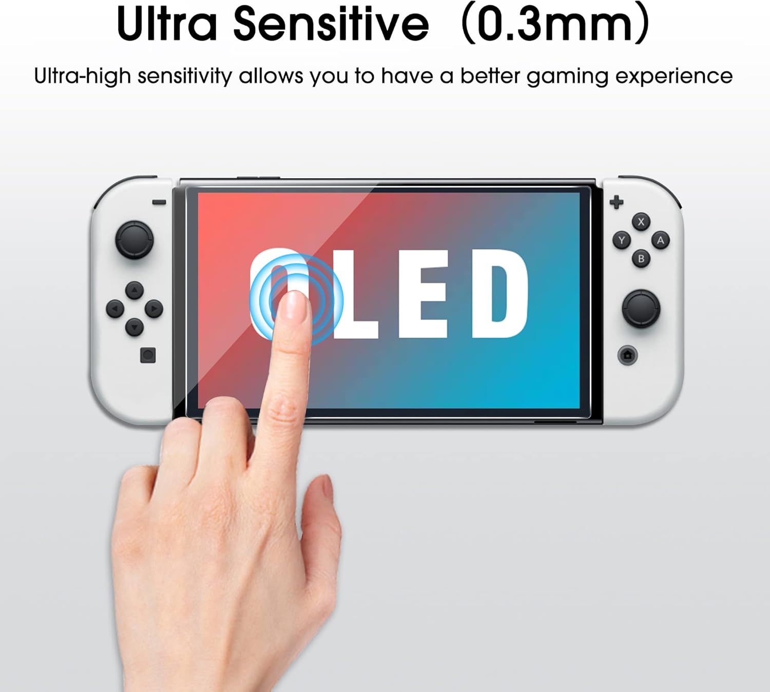Detalle 2 de amFilm OneTouch Schutzfolie Switch OLED 0,33 mm