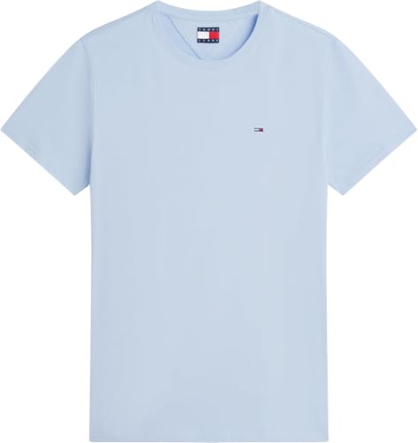 Thumbnail 4 de Tommy Jeans TJM Xslim Jersey tee Dm0Dm04411 S/S Camiseta para Hombre, Azul Moonlight Iris, XXL
