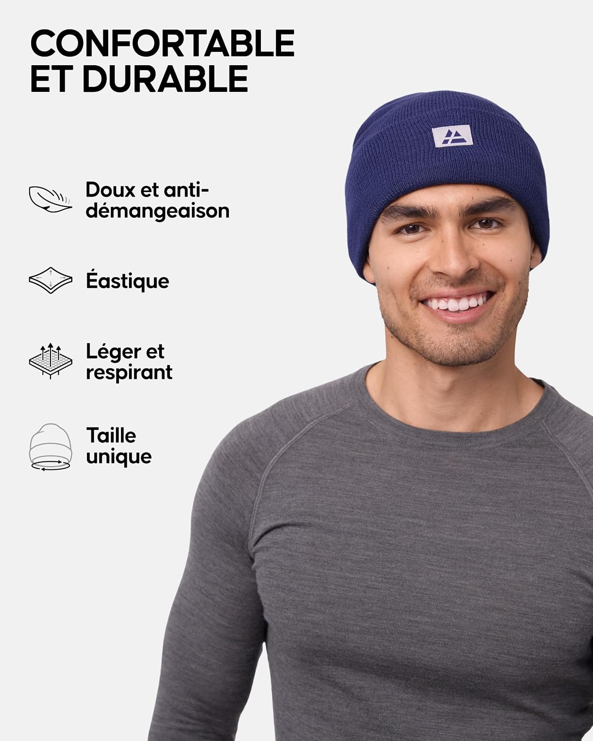 Detalle 2 de Bonnet DANISH ENDURANCE en polyester recyclé ⚙