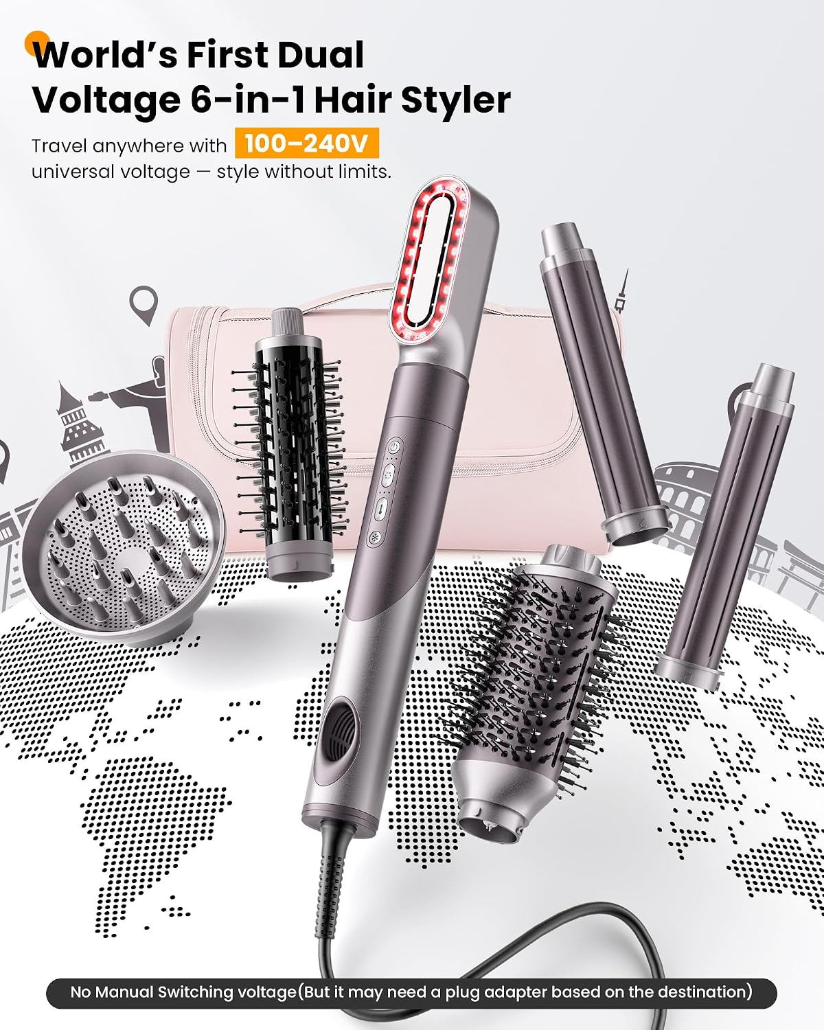 Thumbnail 2 de MESCOMB Upgraded Hot Air Styler 6-in-1 💇♀