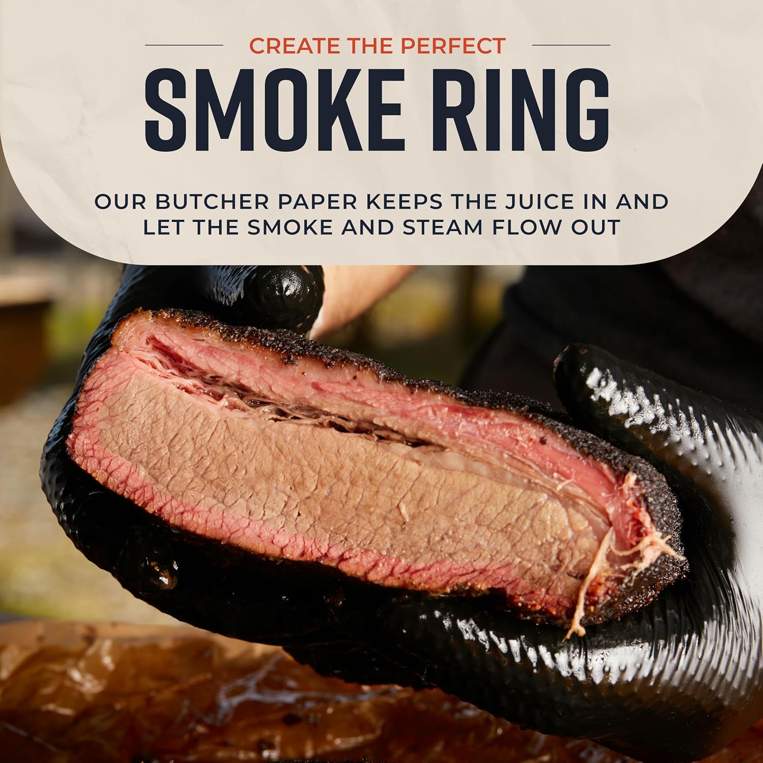 Thumbnail 5 de Brown Kraft Butcher Paper Roll (18 Inch x 100 Feet) — Unbleached, Uncoated, Unwaxed Food-Grade Paper for BBQ & Smoking