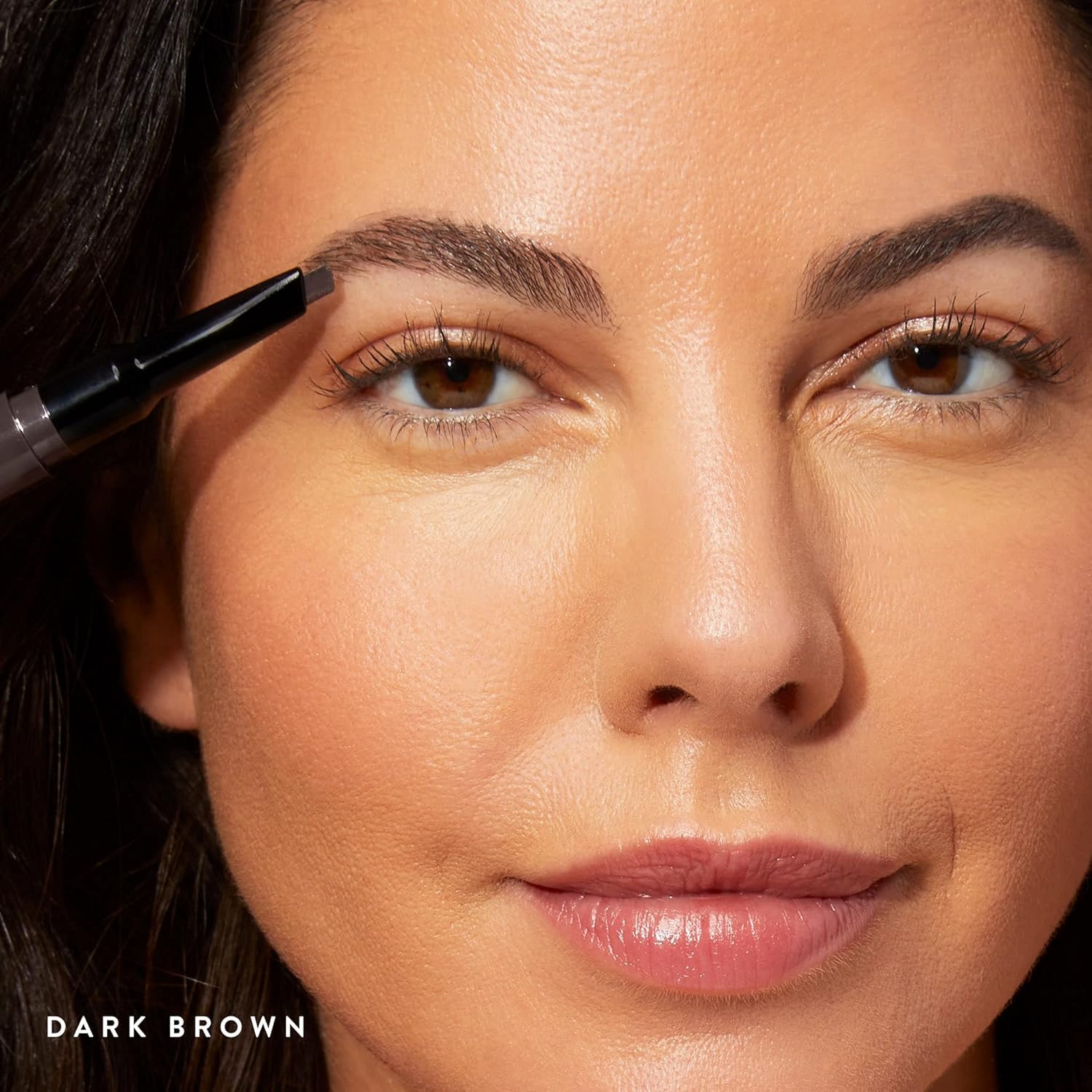 Thumbnail 1 de Laura Geller Beauty Sculpt-n-Stay 2-in-1 Waterproof Eyebrow Pencil & Brow Gel (Dark Brown)