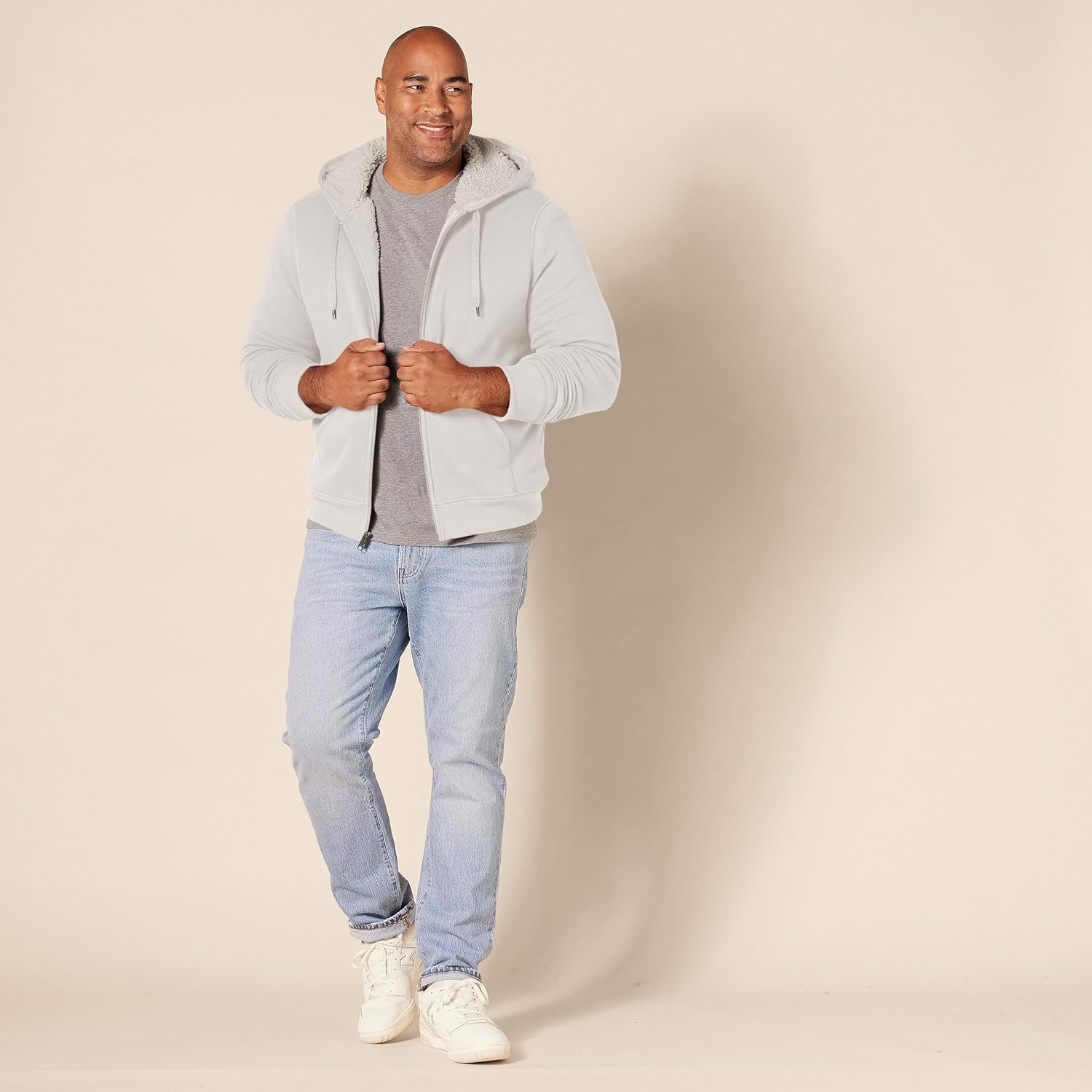 Thumbnail 6 de Amazon Essentials Men's Sherpa-Lined Full-Zip Fleece Hoodie