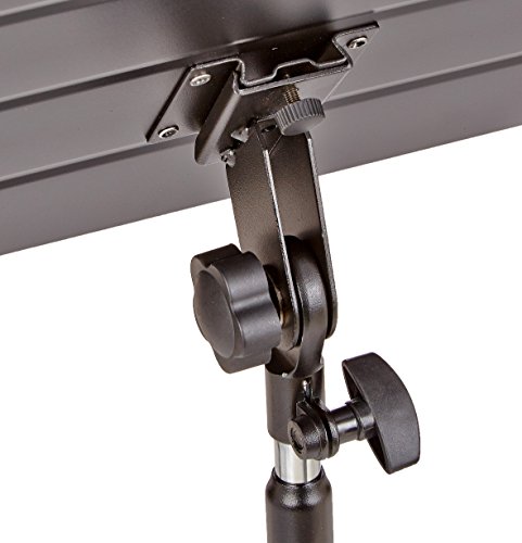 Thumbnail 5 de Amazon Basics Leggio per Spartiti Pieghevole per Orchestra, Altezza Regolabile 108–162 cm, Inclinabile, Pieghevole per Uso in Piedi o Seduto