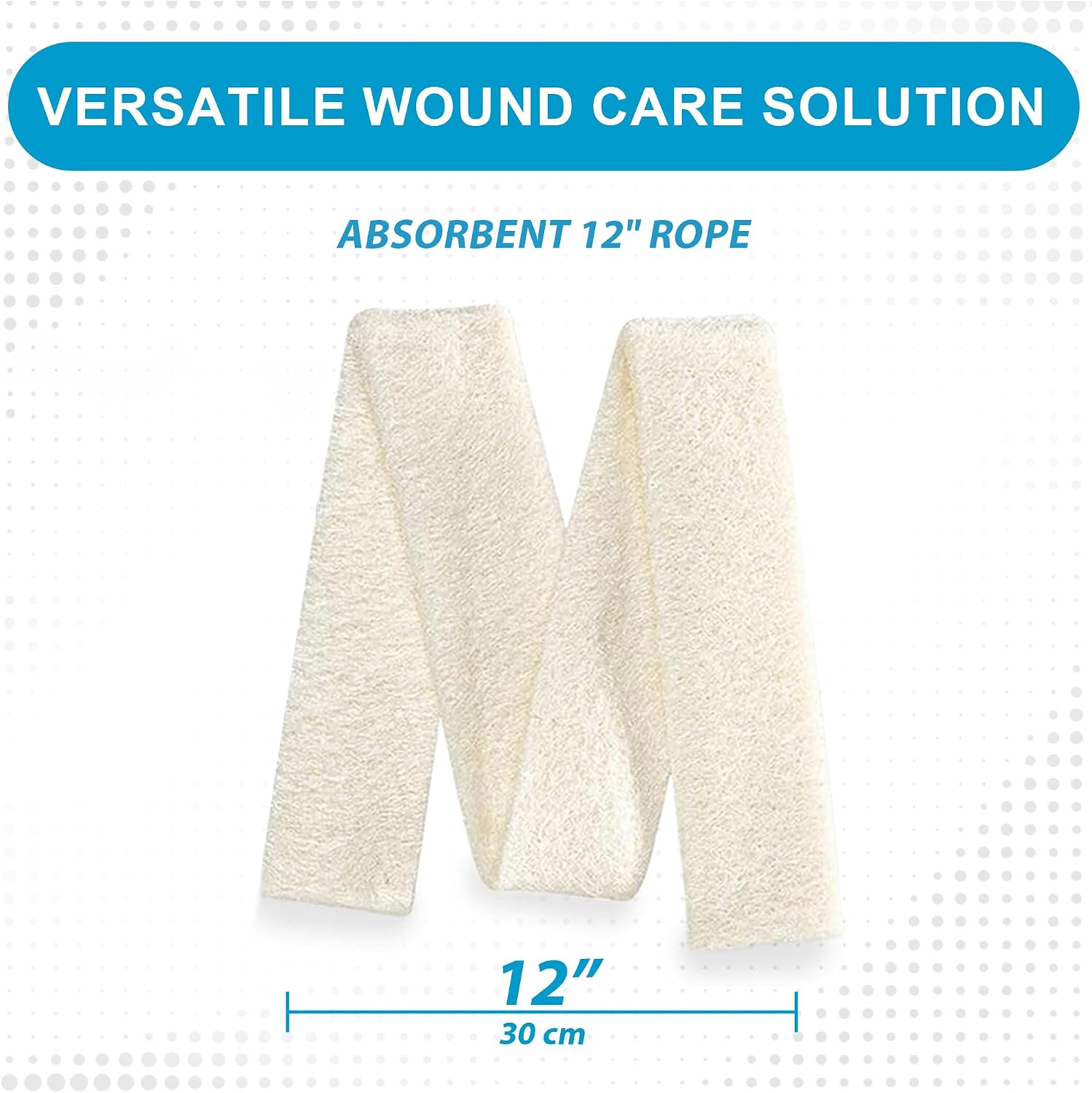 Detalle de MedVance Calcium Alginate Dressing, 12-Inch Rope