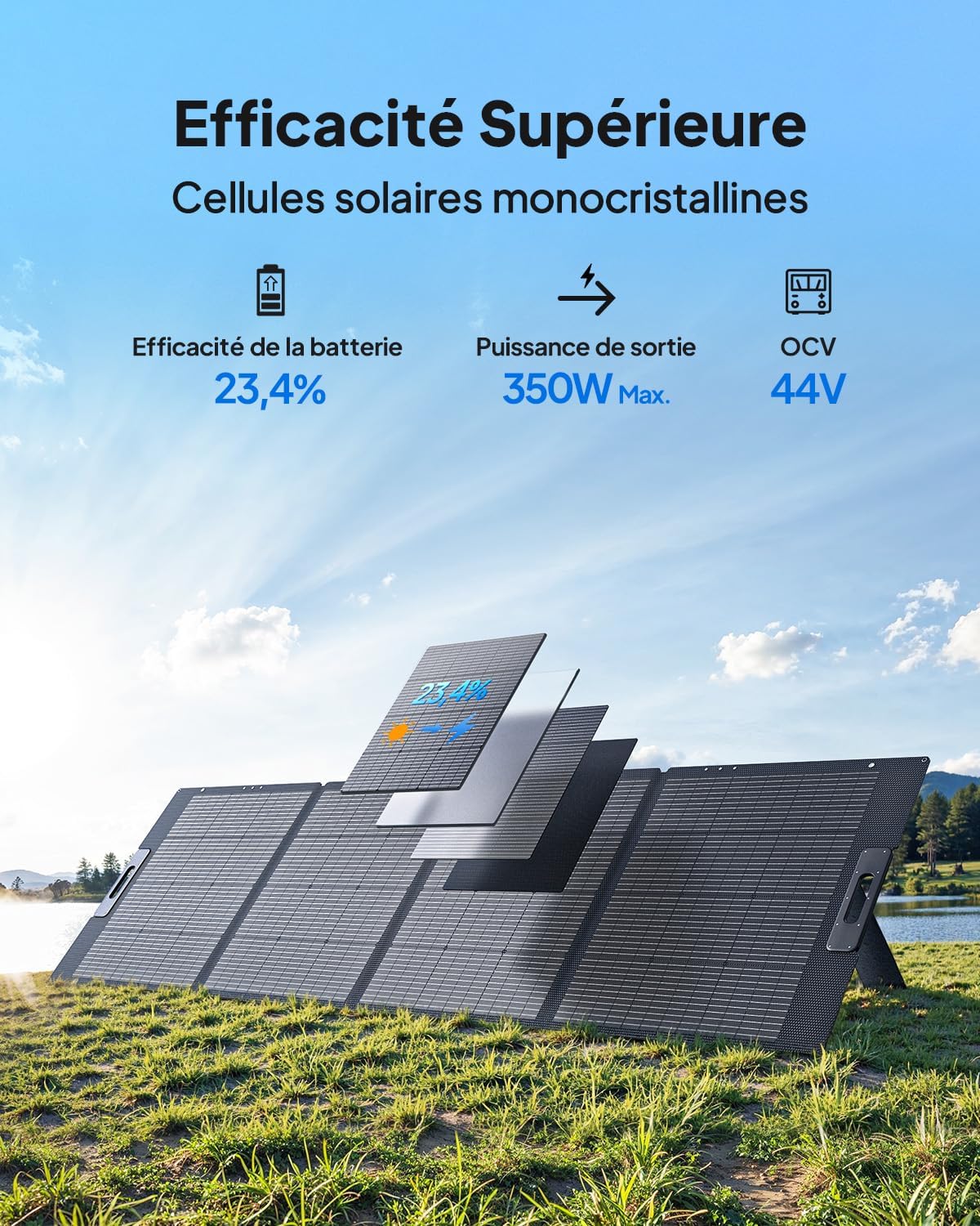 Thumbnail 6 de BLUETTI Elite 200 V2: Générateur électrique portable avec panneau solaire 350W et 2073,6Wh