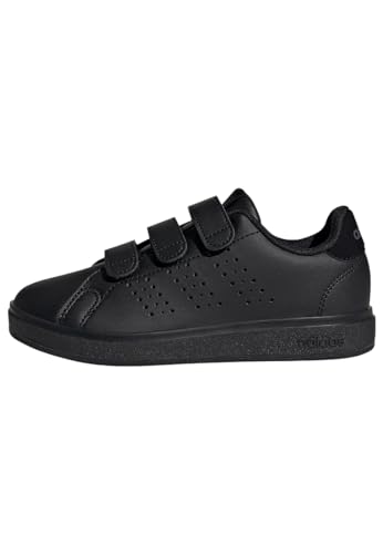 Detalle de adidas Kids Advantage Base 2.0 Shoes (Core Black/Core Black/Grey Six) – 11 UK Child