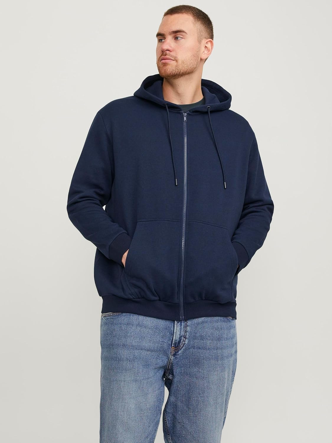 Thumbnail 1 de JACK & JONES Male Kapuzenjacke veste à capuche unie