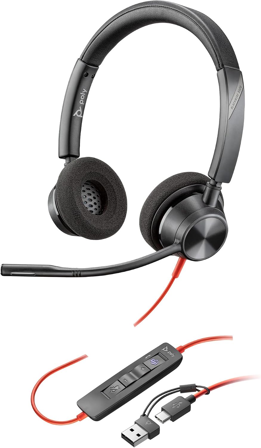 Thumbnail 5 de Poly wired headset Blackwire 3320