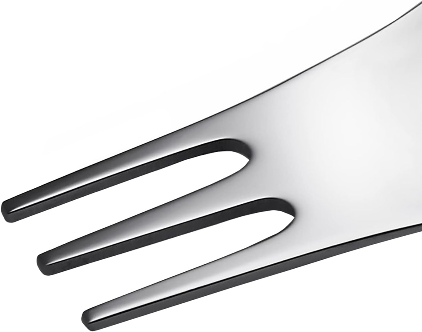 Detalle de Alessi Moscardino GIMR01S4: Set di Quattro Posate Multiuso, design compatto in acciaio 18/10