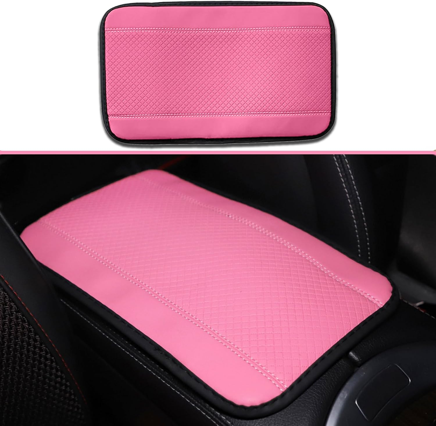 Detalle de Piburth Car Armrest Pad PU Leather