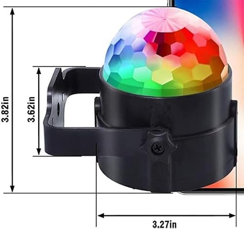 Thumbnail 8 de Wonsung RGB Multi-Colour LED Strobe Light for Parties