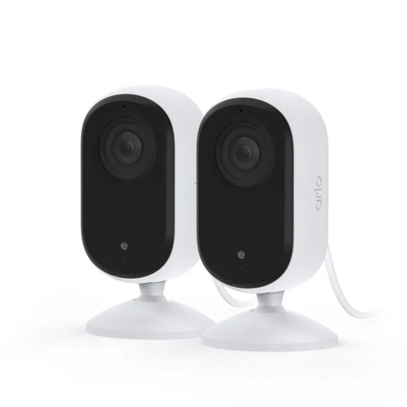 Thumbnail 1 de Arlo Essential 2K Indoor (visión nocturna y doble LED) con alarma