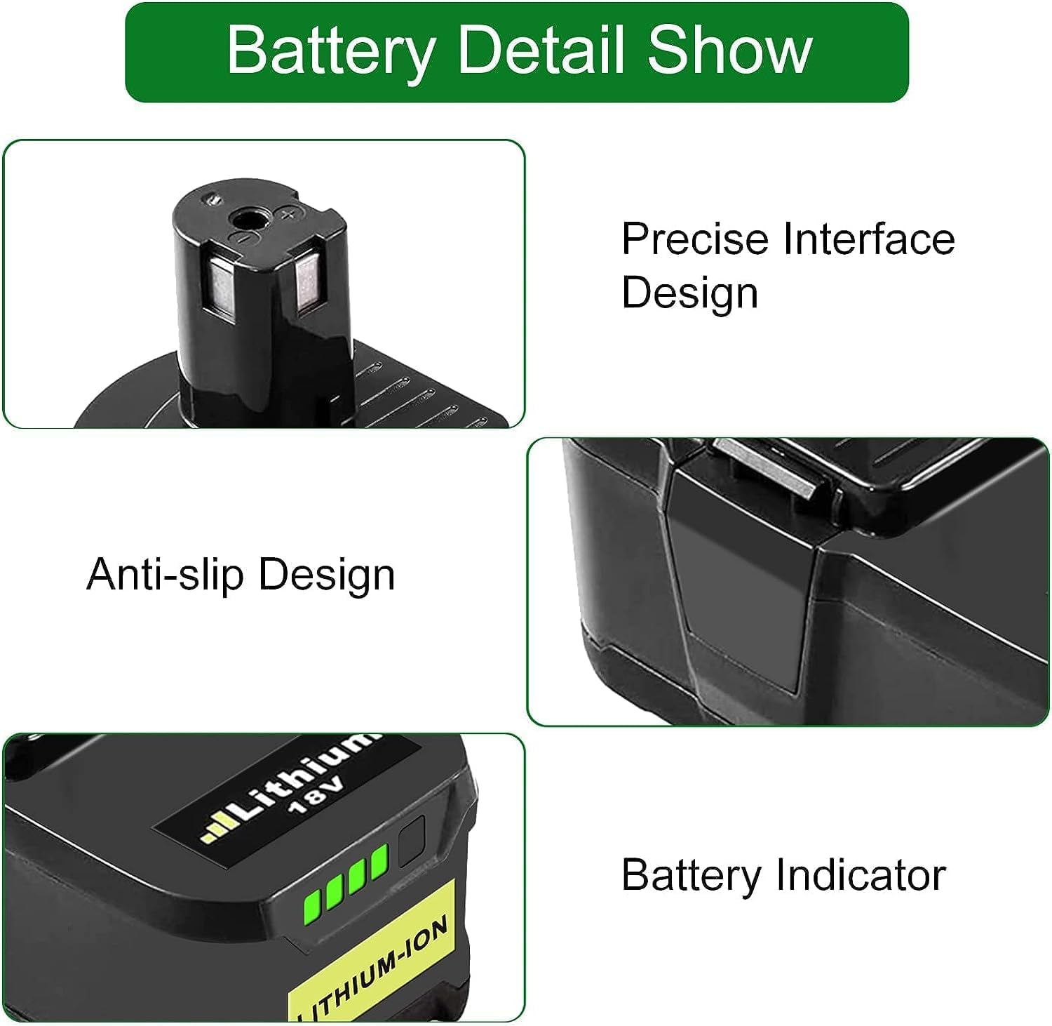 Thumbnail 2 de RB18L50 18V 5,5Ah Batterie Ryobi + BCL14181H