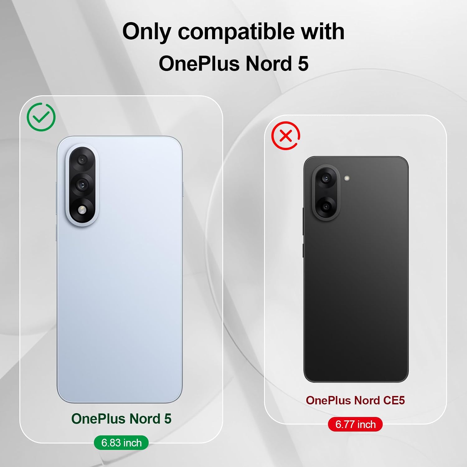 Detalle de Btstring Silikonhülle für OnePlus Nord 5 – Ganzkörper Schutzhülle in Blau