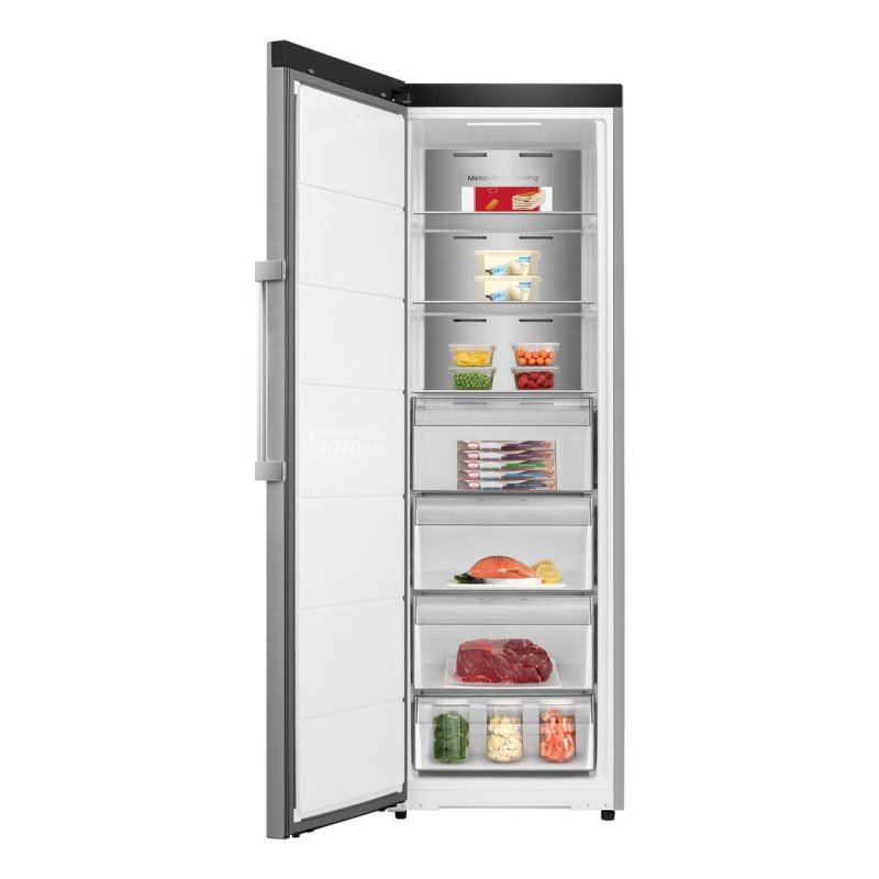 Detalle 2 de Congelador Hisense FT3K310SAIE1 312 L – Control Wi‑Fi, acero inoxidable