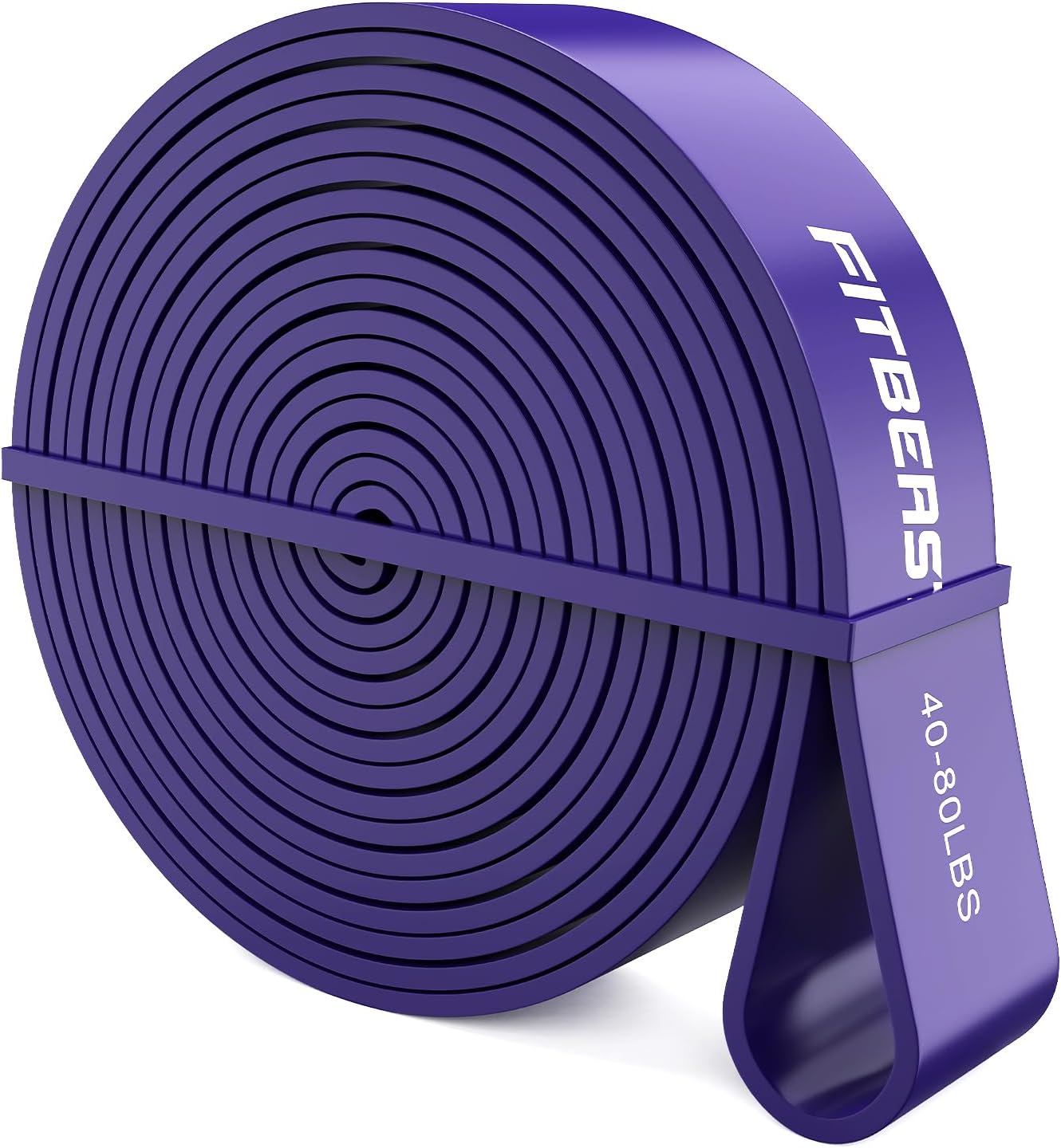 Detalle de FitBeast Pull Up Bands Set: 5-Level Resistance for Calisthenics and Mobility