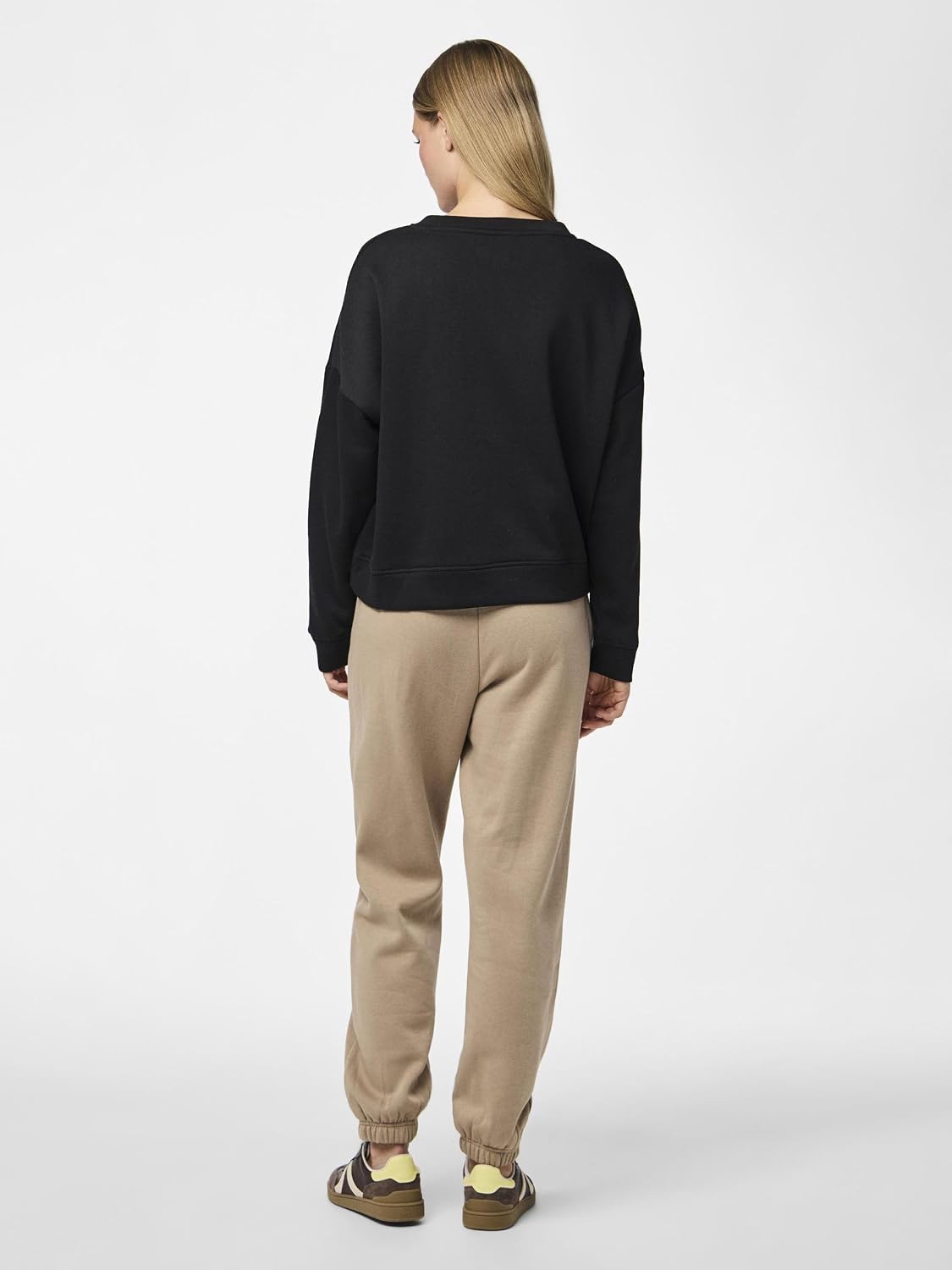 Detalle de Pieces Pcchilli Ls Sweat Noos BC – sweat de survêtement pour femme à manches longues