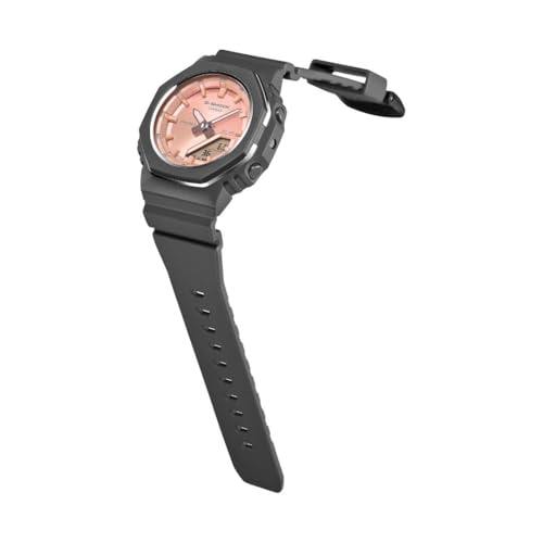 Detalle 2 de Casio Montre Femme Quartz G-Shock rose – cadran dégradé et boîtier compact