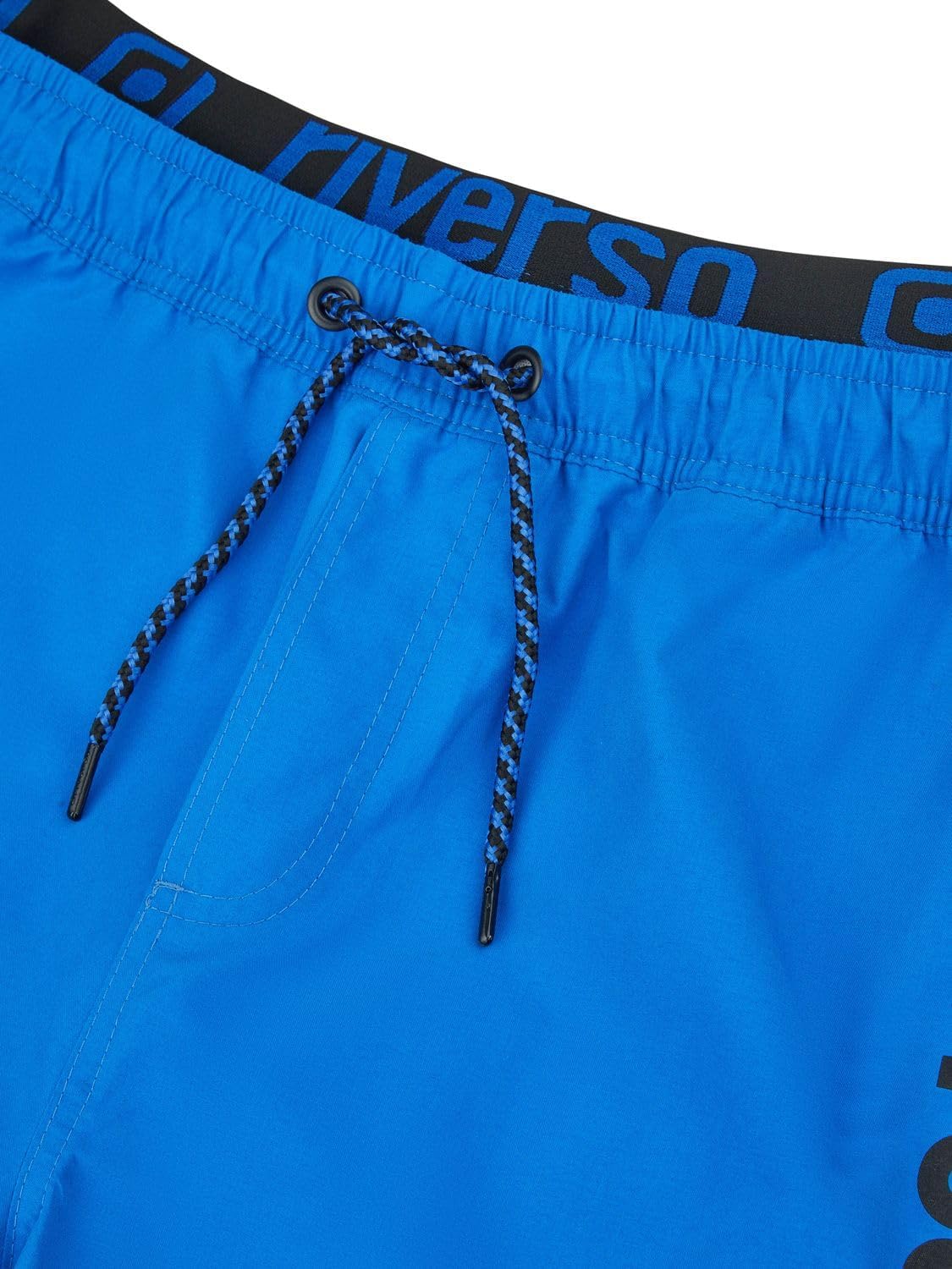 Detalle de riverso Herren Badehose RIVBobby Regular Fit – Schnelltrocknend, elastischer Bund, Mesh-Innenfutter
