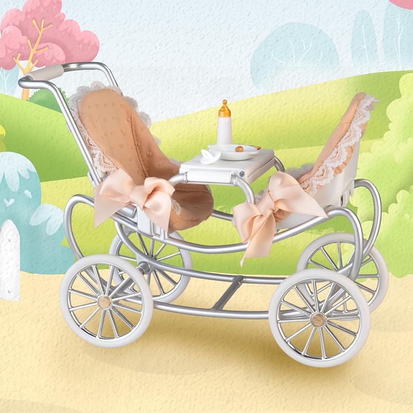 Thumbnail 2 de Famosa Barriguitas Carrito de gemelos con 4 accesorios