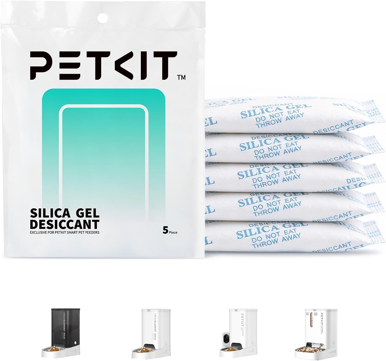 PETKIT déshydratants pour distributeurs intelligents 5 paquets