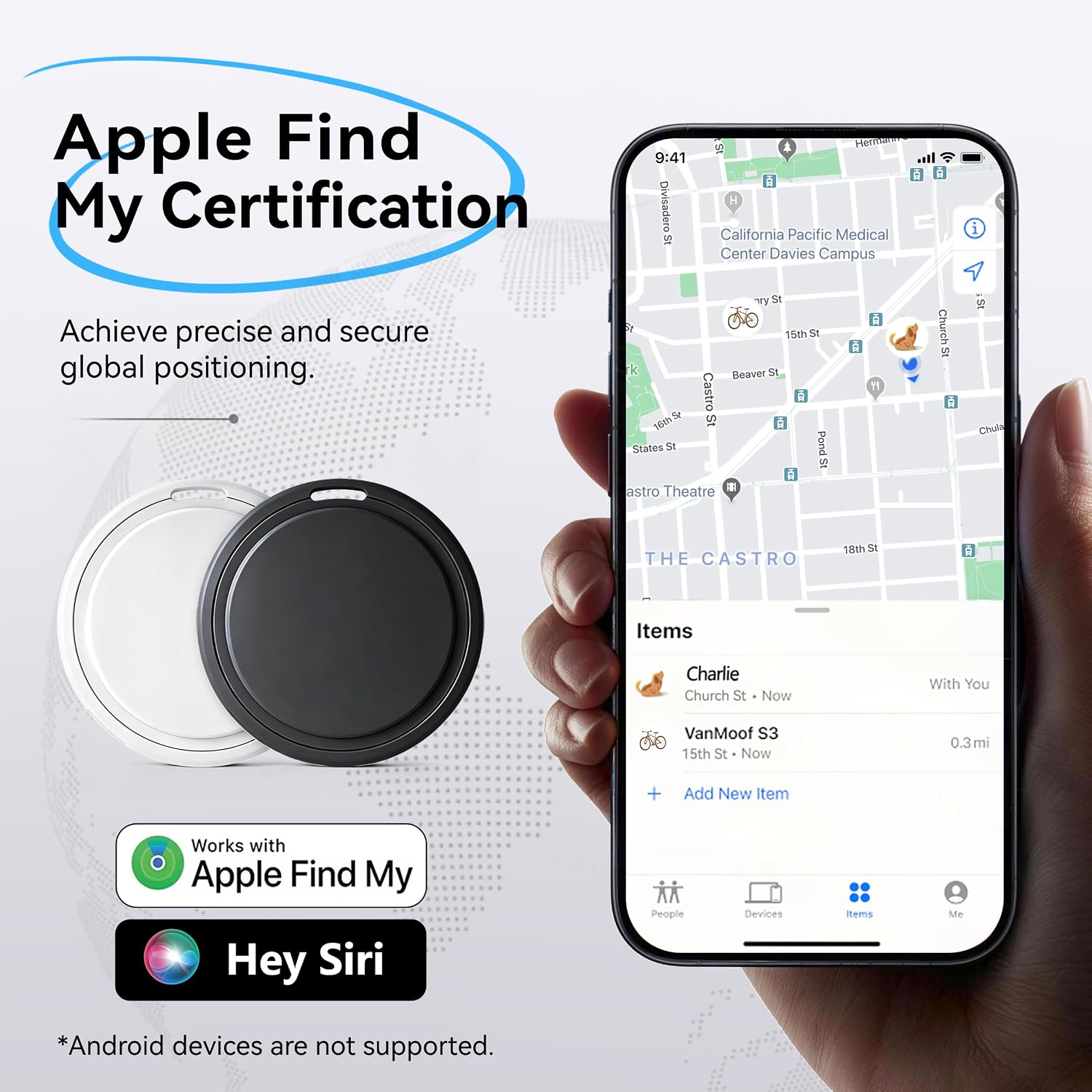 Detalle 2 de Bluetooth Tracker Tags 4-Pack