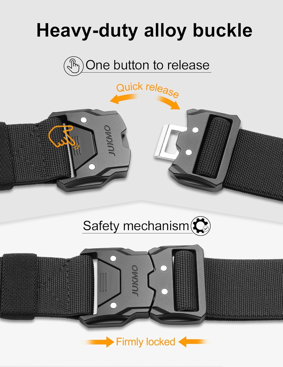 Thumbnail 1 de JUKMO tactical belt 1.5 inch quick release