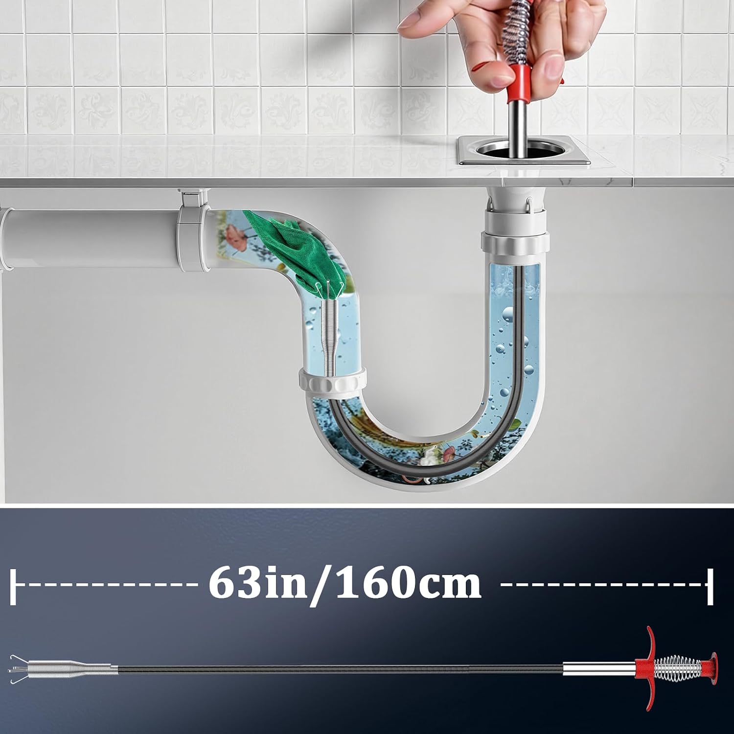 Detalle 2 de Ferdiiz 4.3" 1080P Industrial Borescope 5M