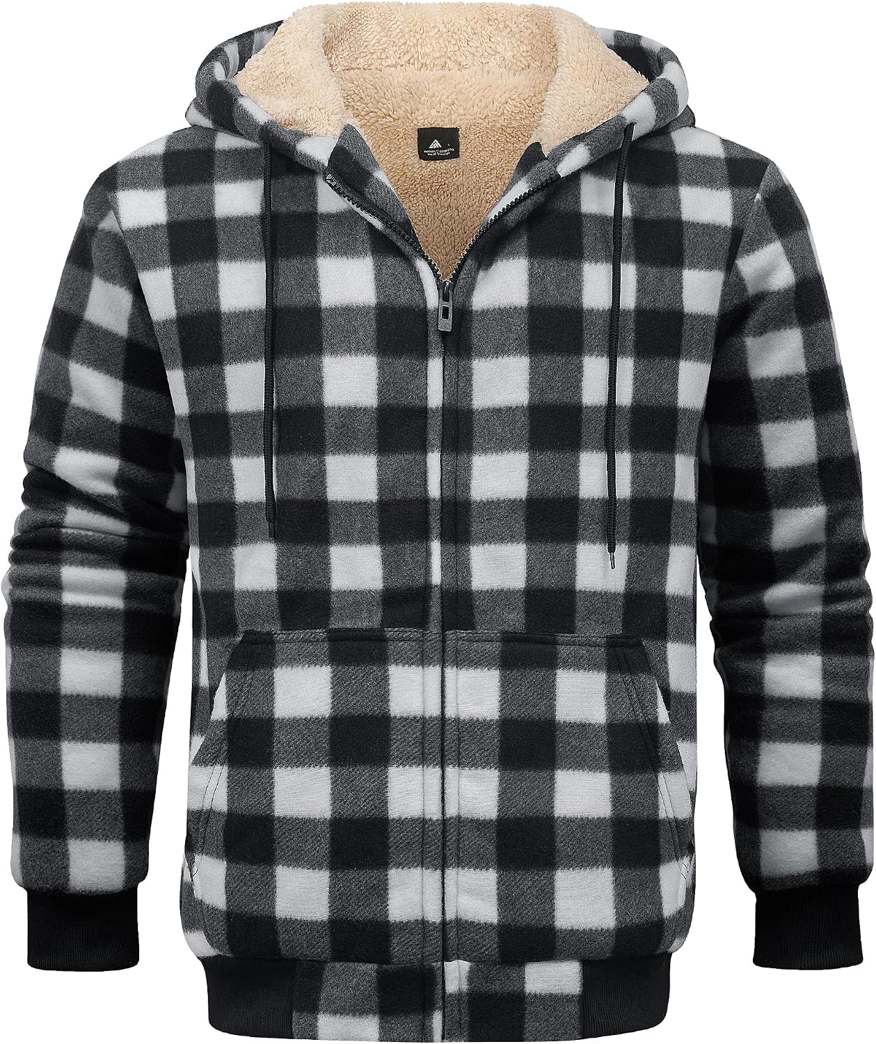 Detalle 2 de Geeksport Veste Polaire Homme à Capuche Zippée