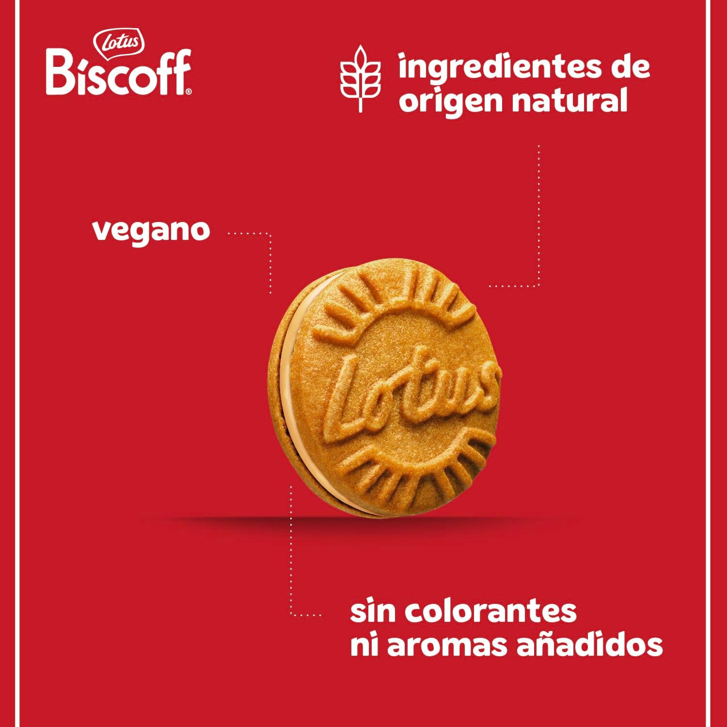 Thumbnail 3 de Lotus Biscoff Galletas Rellenas Veganas 15 Uds 🍪