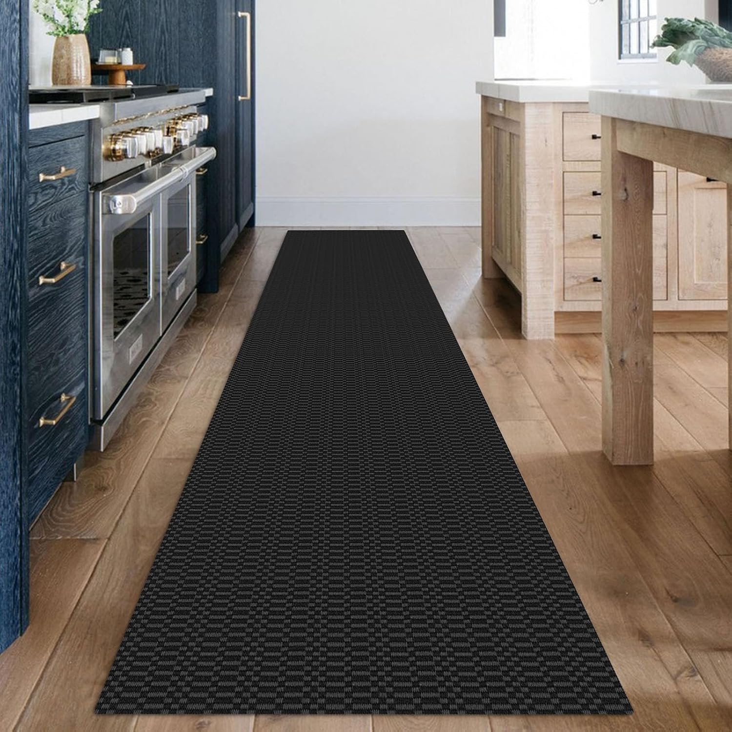 KOZYFLY Washable Runner Rug 2x12 ft hallway runner