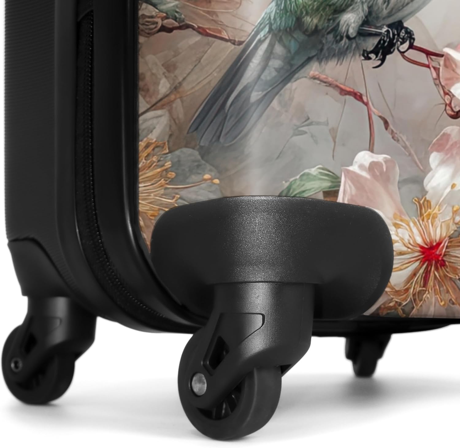 Thumbnail 4 de NoBoringSuitcases.com Valigia grande rigida Colibrì Beige con serratura TSA e capacità fino a 72L