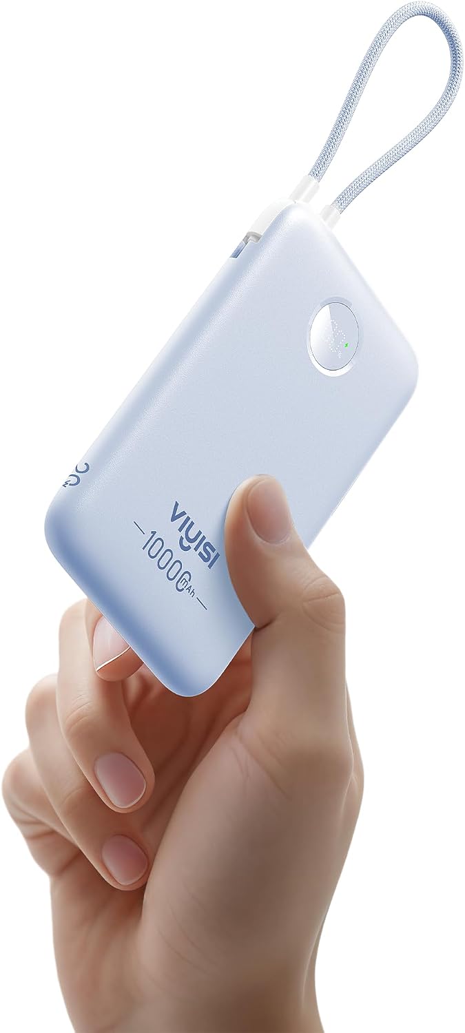 Detalle de VIYISI Batería Externa 10000 mAh ultrafina