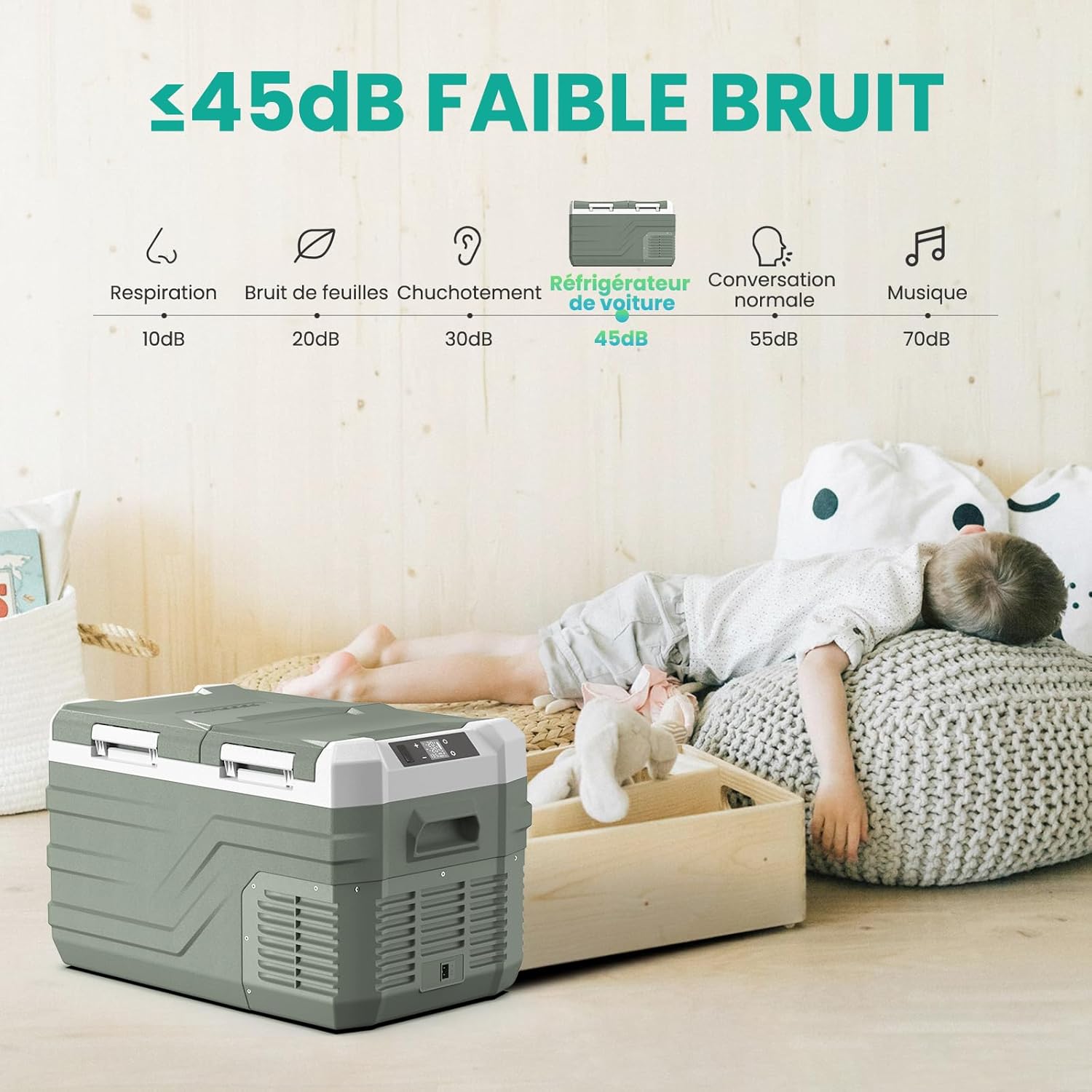 Thumbnail 6 de Alpicool 23L Kompressor-Kühlbox Dual Zone (Dual Zone, -20 bis 20 °C) für Auto, Camping & Reisemobil