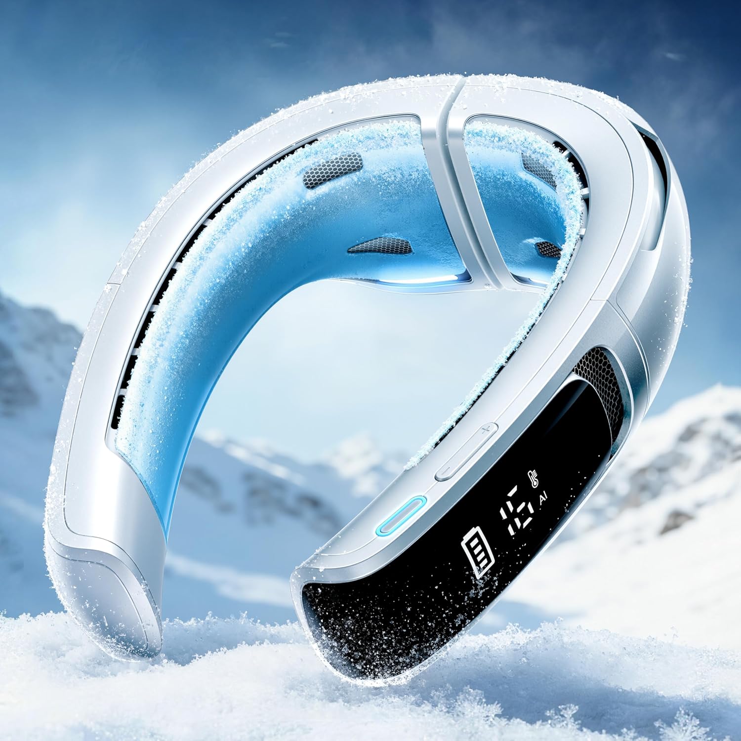 Detalle de RANVOO AICE LITE MAX neck cooler 6000 mAh
