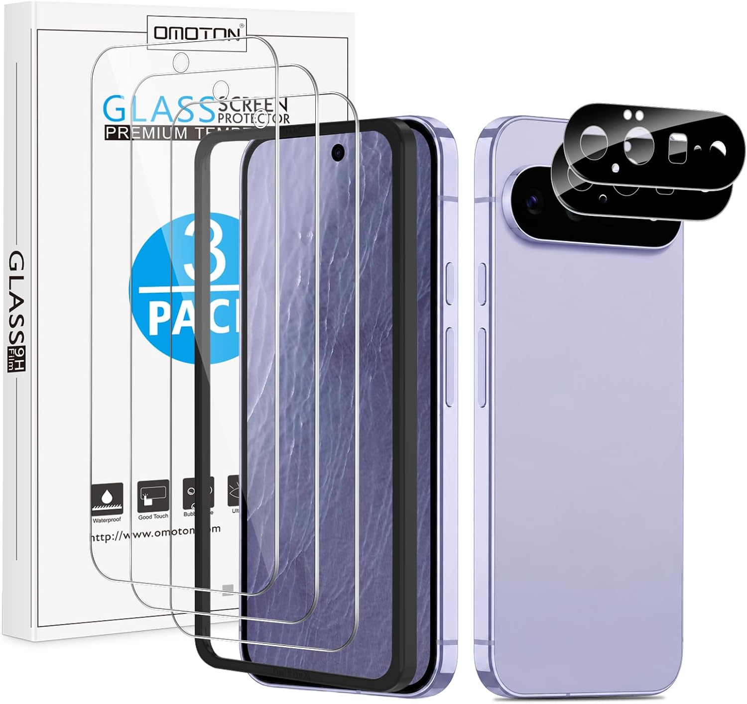 Detalle de OMOTON Screen Protector for Google Pixel 11 6.3-inch