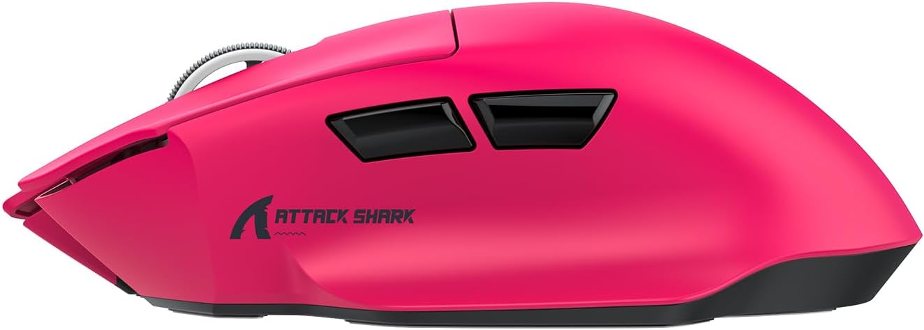 Thumbnail 6 de ATTACK SHARK V6 65g Superlight Mouse with Magnetic Charging Dock