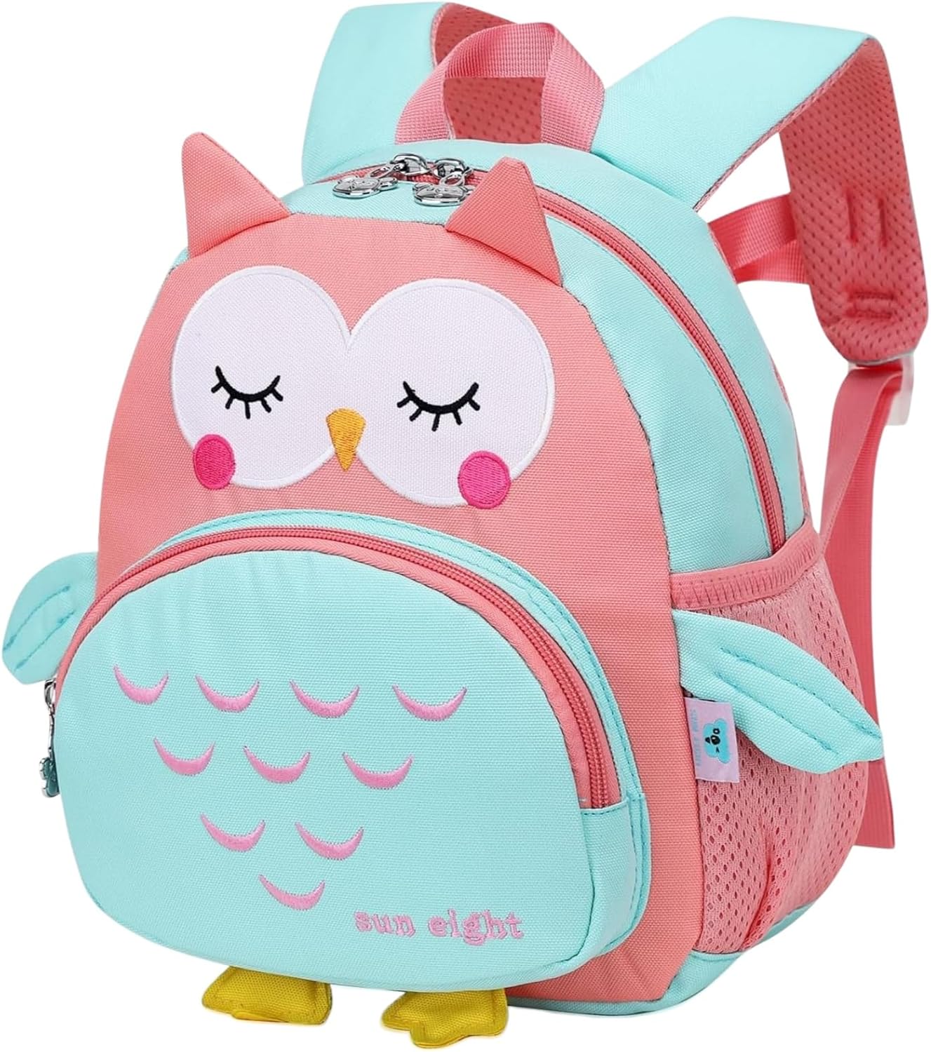 Detalle de SUN EIGHT Fashion Children Backpack for Boys & Girls (Bird Design) – Ultra‑Lightweight, Small School Bag