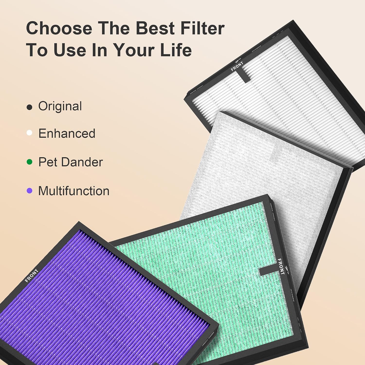 Detalle 2 de MORENTO HEPA Air Purifier Filter, HY4866