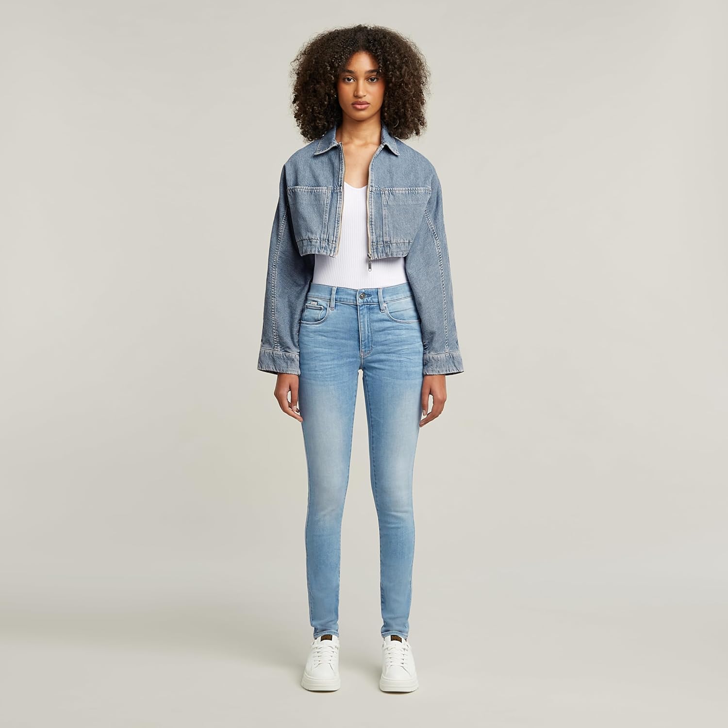 Thumbnail 2 de G-Star Damen 3301 Skinny Jeans – Enganliegende High-Wassung mit Reißverschluss
