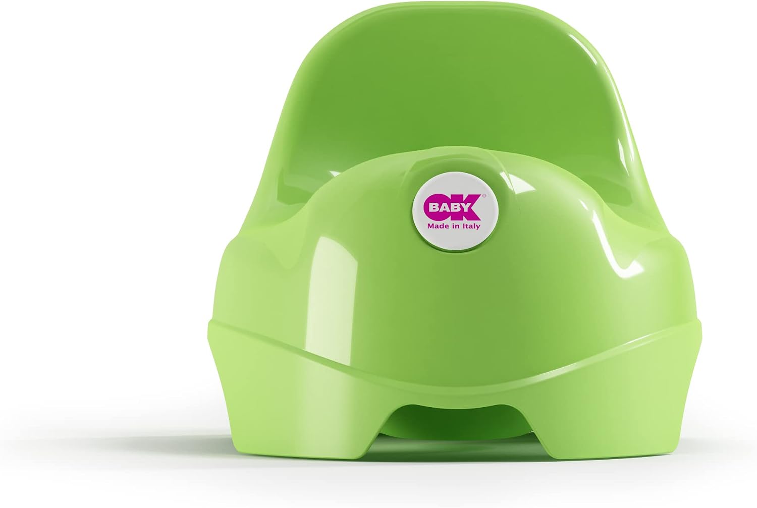 Detalle 2 de OK Baby Relax N37094430X potta i grön plast med ergonomiskt säte och ryggstöd