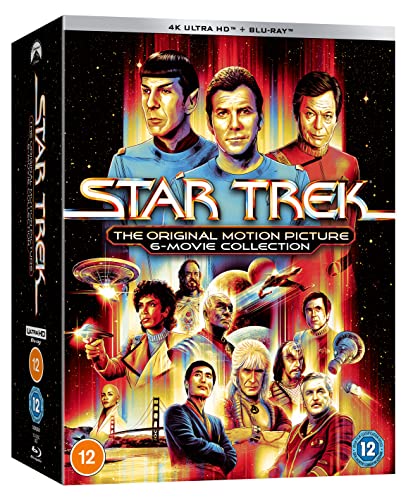 Detalle 2 de Star Trek: The Original Motion Picture Collection (1–6) 4K UHD Blu-ray — Region A & B & C